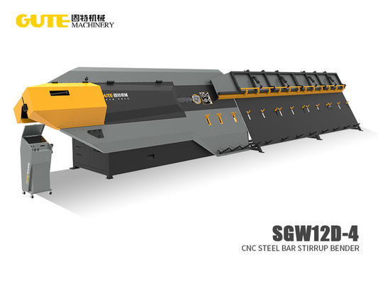 5-12mm 스틸 코일 바 CNC 스티어럽 굽기 기계 SGW12D-4