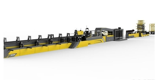 주문 기계 라인 300 밀리미터 ISO9001을 용접하는 380V 50HZ 자동차 스틸바 트러스 거더 online manufacture