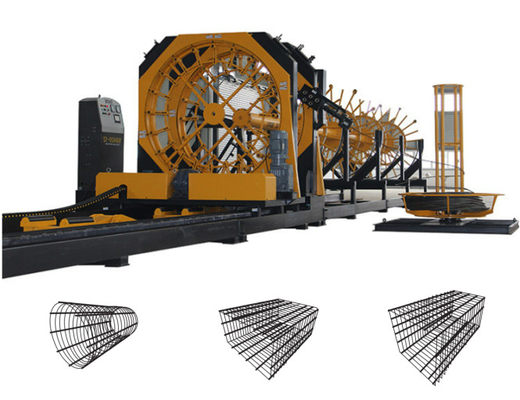 주문 기계 ODM을 용접하여 장비 21KW 철근 새장을 용접하는 터치 스크린 파일 새장 online manufacture