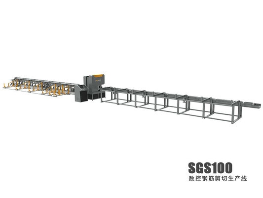 주문 최대 전단력 길이 12m CNC 철근 시어링과 절단 라인 22n/Min online manufacture